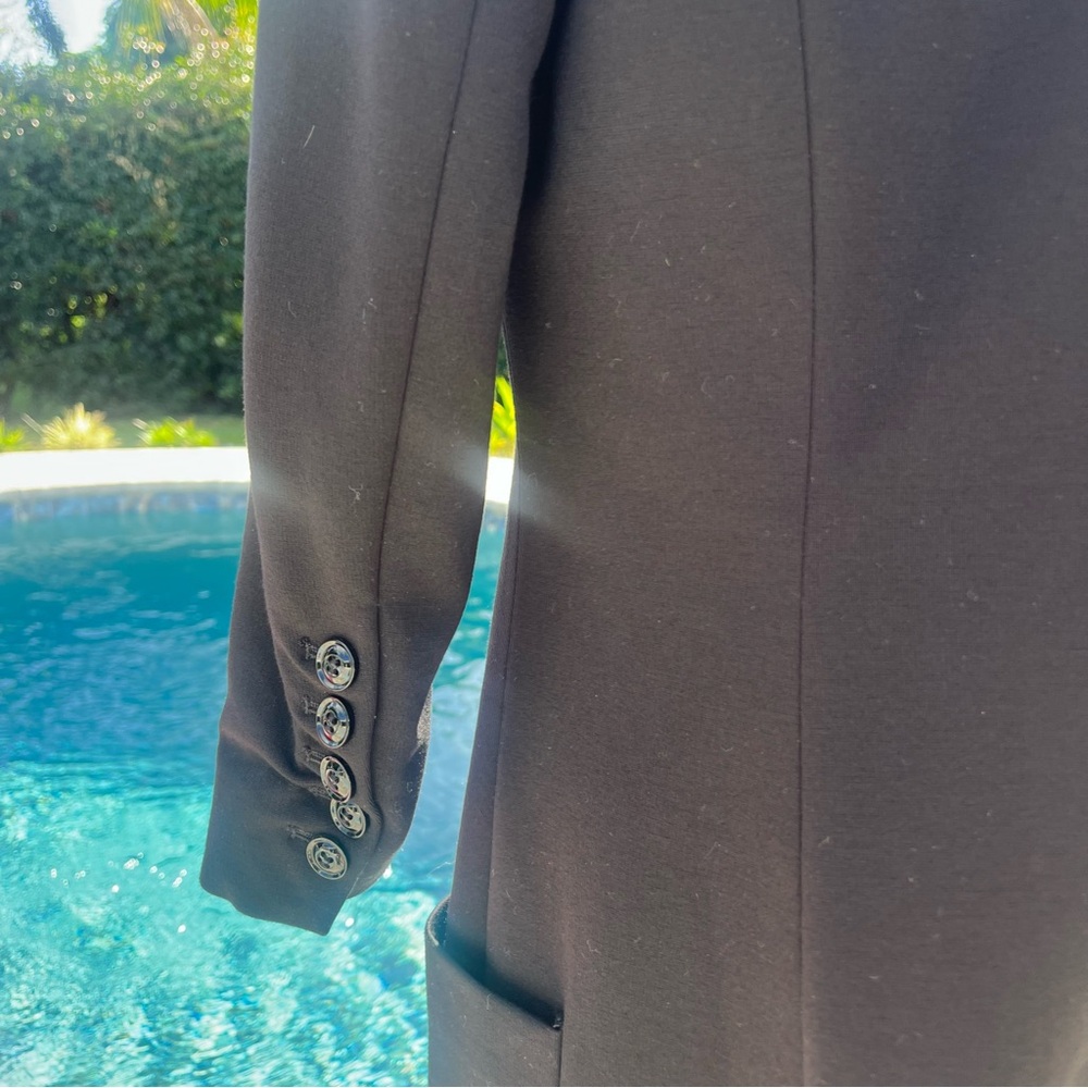 Boston Proper Black Blazer size 6 long. Button closure. With pockets. - Picture 13 of 16